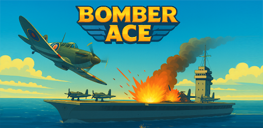 Chinh phục không gian chiến trường trong Bomber Ace: WW2 war plane game Mod
