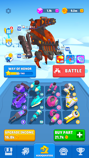 Armored Robots: Trò chơi robot Hack Full