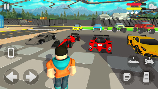 Obby xe đạp lái xe parkour Mod Full