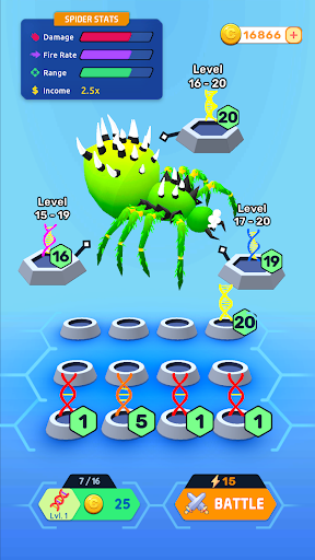 Spider Evolve n Shoot Mod Full