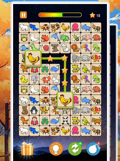 Mod Apk Animal Match Link - Onet Tile Full
