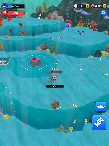 Hack Shark Universe: TG Sinh Tồn Apk