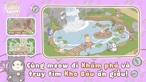 Cats&Soup:Fluffy Town Việt Nam Mod All Unlocked