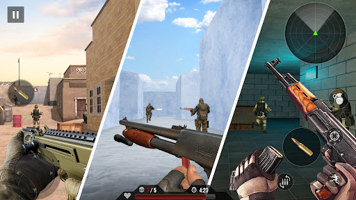 FPS Encounter Shooting Games Mod New Update