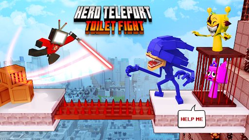 Hero Teleport: Toilet Fight APK