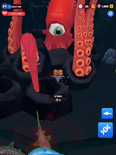 Shark Universe: TG Sinh Tồn Hack APK