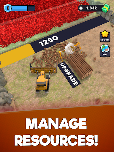 Nhàn rỗi Lumber Chopper Đế chế Mod Update