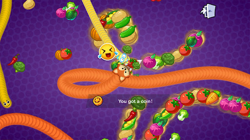 Download Worms Merge: idle&io zone game Mod Free