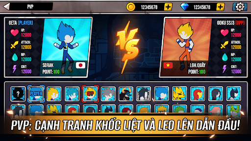 Chiến Binh Đa Vũ Trụ Đại Chiến Mod No Ads