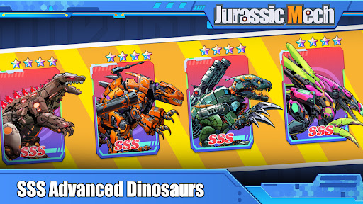 Jurassic Mech: Dinosaur Clash Mod Không Root