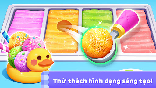 Trò Chơi Kem Gấu Trúc Nhỏ Mod Max Level