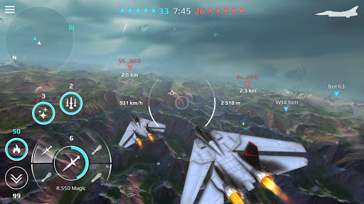 Sky Combat: Máy bay chiến đấu Mod New