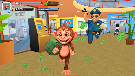 Monkey Student: School Prank Mod VIP