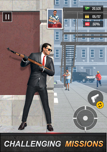 Mod Apk Agent Shooter - Game bắn súng Full