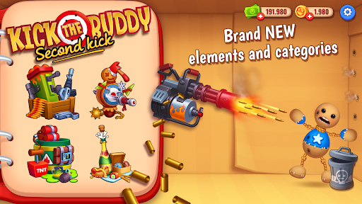 Tải Kick the Buddy: Second Kick Mod