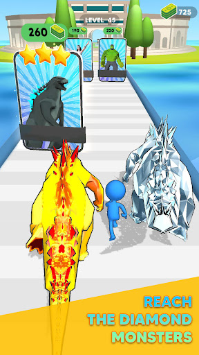 Monster Draft : Merge Runner Mod Pro