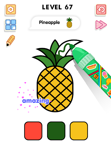 tô màu & vẽ: trò chơi thỏa mãn Mod Pro