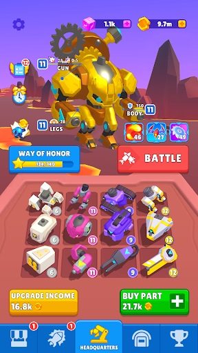 Armored Robots: Trò chơi robot Hack Full