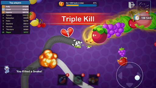 Worms Merge: idle&io zone game Mod Apk An Toàn Không Virus