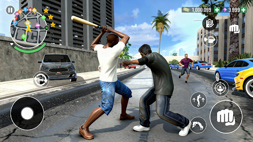 Real Car Simulator: Crime City Mod Apk Tốc Độ Cao