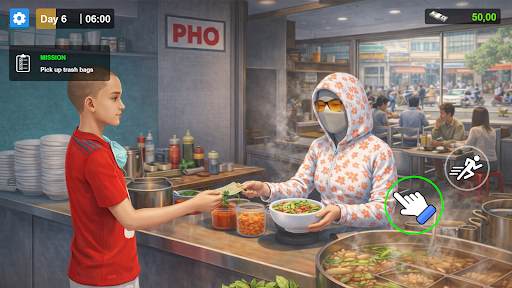 Cooking Pho: Restaurant Game Mod Không Root