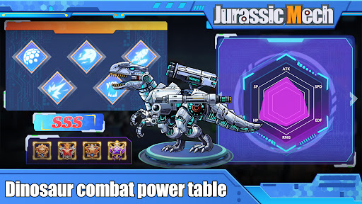 Download Jurassic Mech: Dinosaur Clash Unlimited