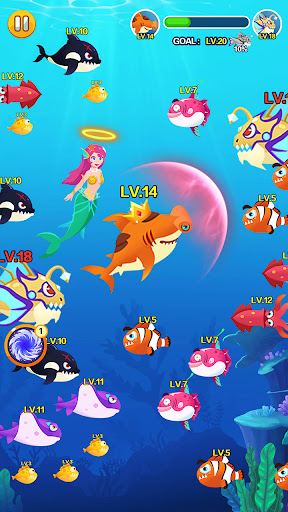 Ocean Domination - Fish.IO Mod Apk Không Quảng Cáo