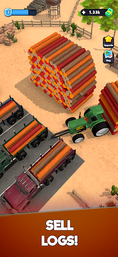 Nhàn rỗi Lumber Chopper Đế chế Mod Apk Không Quảng Cáo