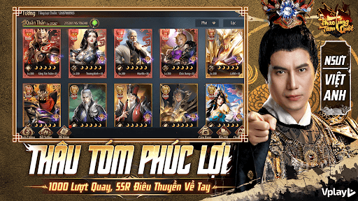 Thao Túng Tam Quốc - Vplay Mod Unlock Premium