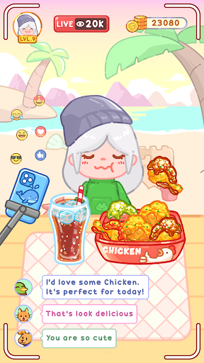 Mukbang ASMR Livestream Party Mod