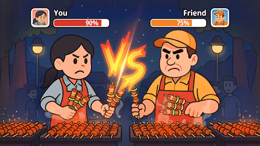 Grill Sort - Food Sort Games Mod Việt Hóa