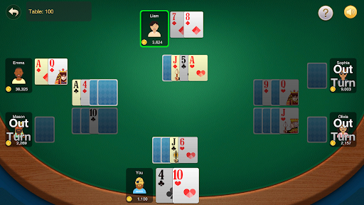 Tiến Lên Miền Nam: Phỏm, Tá Lả Mod Free