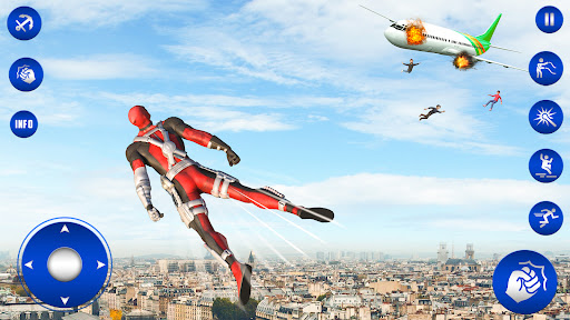 Download Superhero 3D: Fighting Games Unlimited