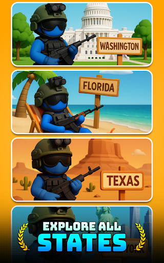 Fight For America: Country War Mod Apk Tốc Độ Cao