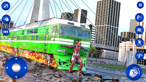 Superhero 3D: Fighting Games Mod Latest Version