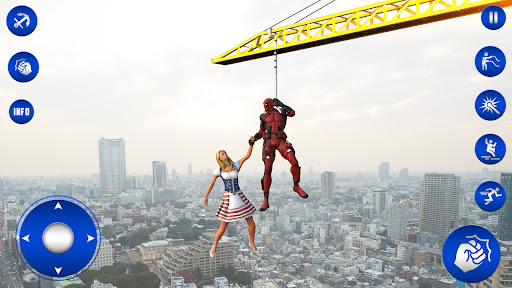 Superhero 3D: Fighting Games Mod All Unlocked