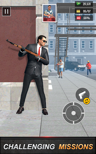 Agent Shooter - Game bắn súng Mod All Unlocked