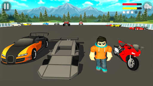 Download Obby xe đạp lái xe parkour Mod Free