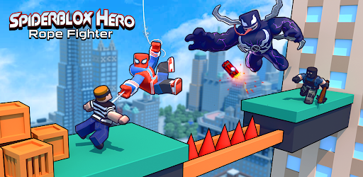 Spiderblox Hero Rope Fighter Mod: Trải nghiệm game hành động đỉnh cao!