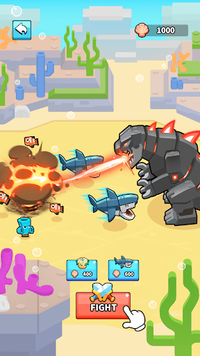 Mod Apk Block Fish:Merge Battle Full