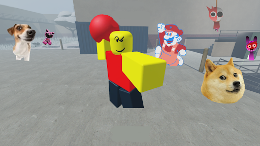 Evade Nextbots Meme in sandbox Mod Full