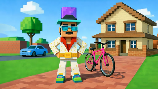 School Master Craft: Life Sim Mod Không Root