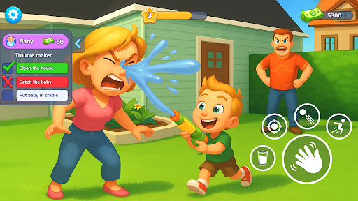 Papa Life:  Prank Simulator Mod Apk