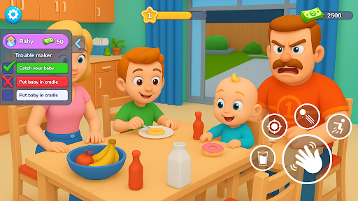 Mod Menu Papa Life:  Prank Simulator Apk