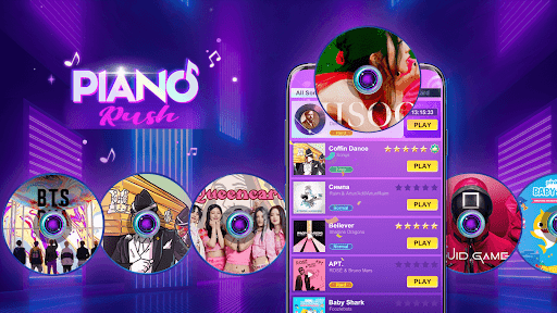 Piano Rush: Magic Rhythm Mod Apk An Toàn Không Virus