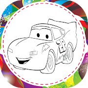 Coloring Cars McQueen Mod