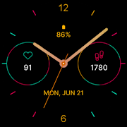 Color Analog Watch Face Mod