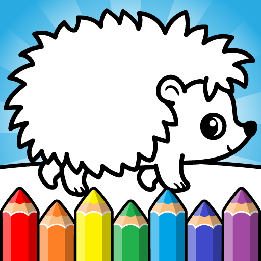 Easy coloring book for kids Mod