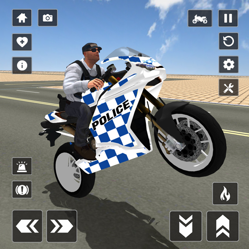 Cảnh sát Stunt Bike Simulator Mod
