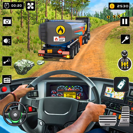 xe tải chở dầu : driving game Mod